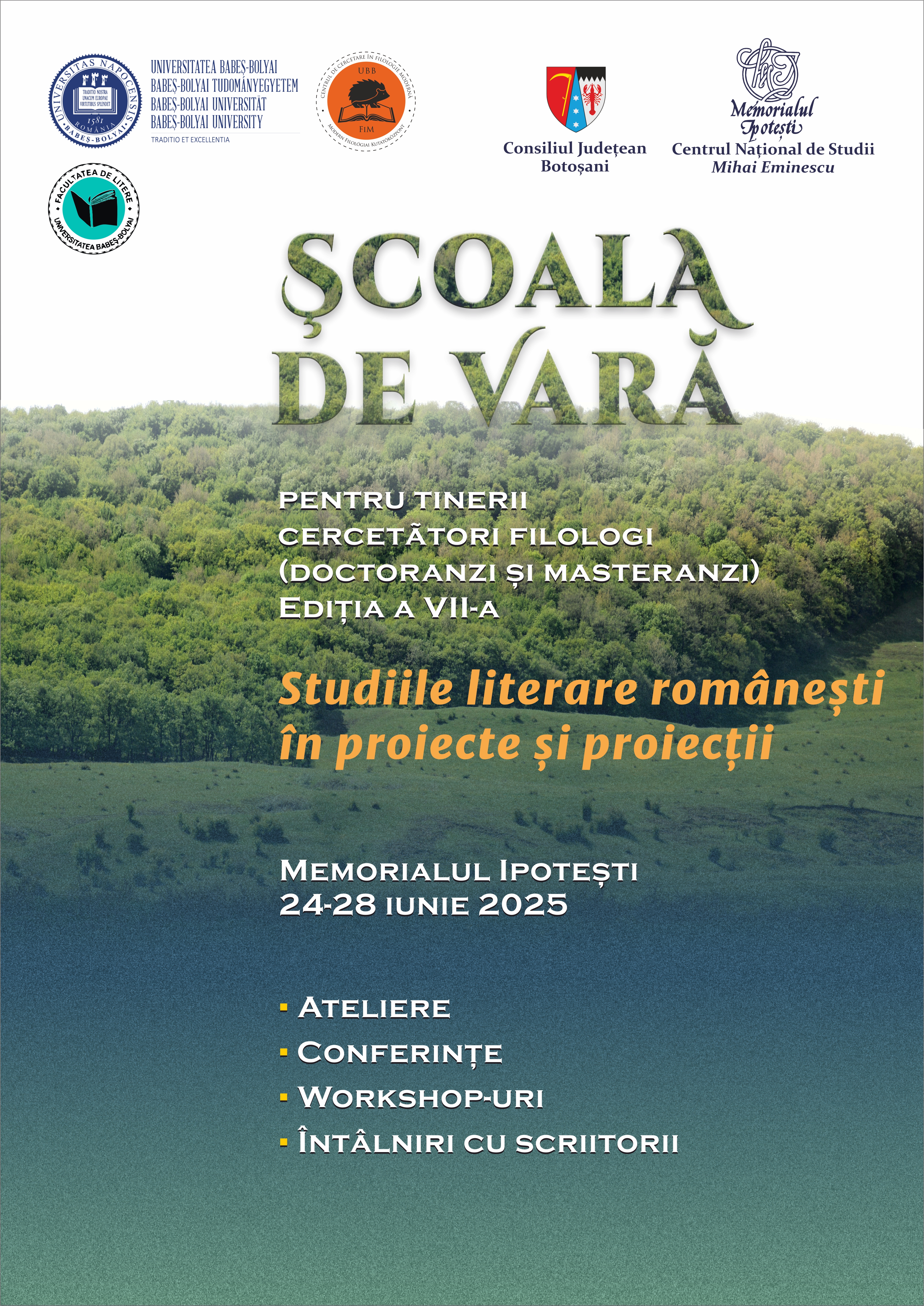 24 iunie - Școala de vară 2025