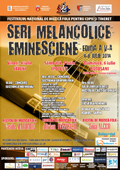 Afis - Festivalul de folk pentru copii si tineret "Seri melancolice eminesciene", 4-6 iulie 2014