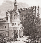 The church Sf. Gheorghe cel Nou of Bucharest