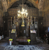 Interior - Biserica satului Ipotesti  (foto, Liliana Grecu, 2011)