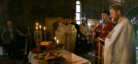 Biserica satului Ipotesti, 13 iunie 2009